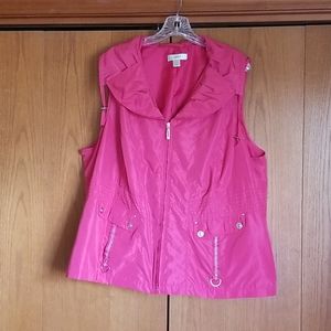 CJ Banks 2x zip front vest